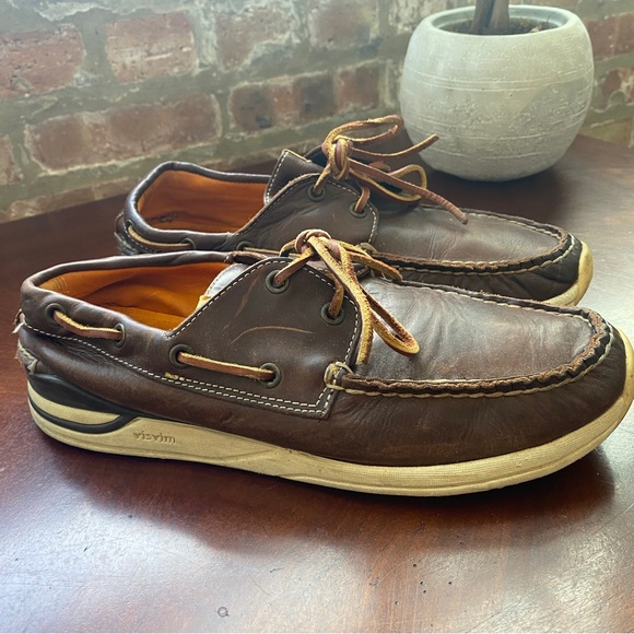 Visvim Other - Visvim Brown Leather Boat Shoes Men's Size 9